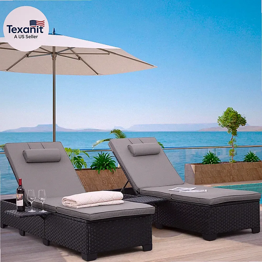 Outdoor Recliner Set