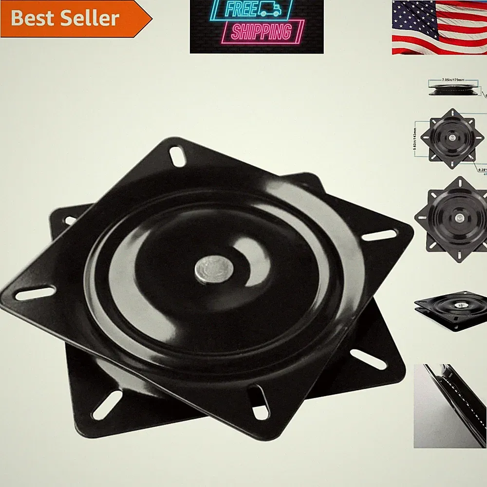Reliable 360-Degree Heavy Duty Swivel Plate for Recliner Chairs & Stools